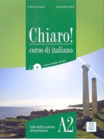 Chiaro! A2 (Ders Kitabı+CD+CD ROM) Orta-Alt Seviye İtalyanca