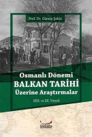Osmanl Dnemi Balkan Tarihi zerine Aratrmalar