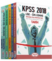 KPSS 2018 Lise-n Lisans Modler Soru Bankası-5 Kitap Takım