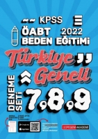 2022 KPSS ABT Beden Eğitimi Trkiye Geneli 7-8-9 3'l Deneme