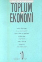 Toplum ve Ekonomi - Say 10 Temmuz 1997