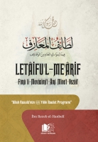 Letifu'l-Me'rif ;Allah Rasl'nn Yıllık İbdet Programı