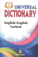 Universal Dictionary English-English Turkish