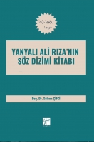 Yanyalı Ali Rıza'nin Sz Dizimi Kitabı