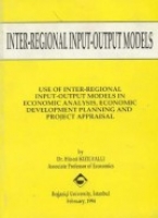 Inter-regıonal Input-output Models
