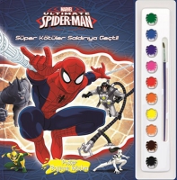 Marvel Ultimate Spider Man : Poster Boyama Kitabım