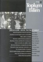 Toplum ve Bilim Dergisi Say 92 - 2002