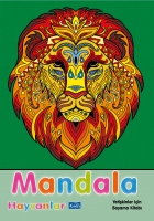 Mandala - Hayvanlar;Yetişkinler İin Boyama Kitabı