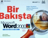 Bir Bakışta Ms Word 2000 (ing.sür) Bir Bakışta Ms Word 2000 (ing.sür)