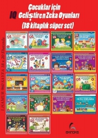 ocuklar iin IQ Geliştiren Zeka Oyunları-18 Kitaplık Sper Set
