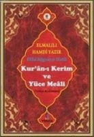 Efdal Bil. Hat. Kur'an-ı Kerim ve Yce Meali; Cami Boy, Kuşe, Kutulu, Yaldızlı