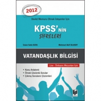 KPSS'nin Şifreleri  Lise - nlisans Vatandaşlık Bilgisi 2012