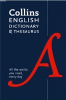 Collins English Dictionary & Thesaurus -All the words you need (New)