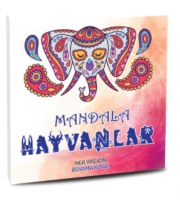 Mandala Hayvanlar - Her Yaş İin Boyama Kitabı