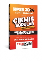 Yediiklim Yayınları 2024 KPSS Eğitim Bilimleri Konularına Göre Tamamı Çözümlü Çıkmış Sorular Yediiklim Yayınları 2024 KPSS Eğitim Bilimleri Konularına Göre Tamamı Çözümlü Çıkmış Sorular