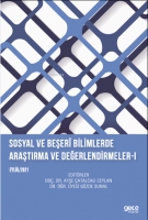 Sosyal ve Beşer Bilimlerde Araştırma ve Değerlendirmeler- I;Eyll 2021