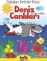 Noktaları Birleştir Boya Deniz Canlıları Noktaları Birleştir Boya Deniz Canlıları