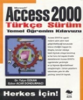 Access 2000 Trke Temel ğrenim Kılavuzu