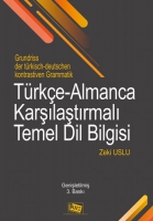 Türkçe - Almanca Karşılaştırmalı Temel Dilbilgisi Türkçe - Almanca Karşılaştırmalı Temel Dilbilgisi