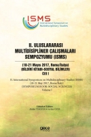 2. Uluslararas Multidisipliner almalar Sempozyumu (ISMS) - Sosyal Bilimler 2