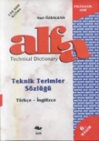 Teknik Terimler Szlğ;  İngilizce - Trke, Trke - İngilizce (221.000 Kelime)