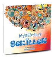 Mandala Şekiller - Her Yaş İin Boyama Kitabı
