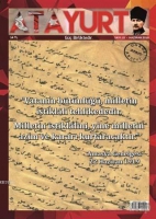 Atayurt Dergisi Sayı: 15 Haziran 2018