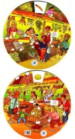 Kelime arkı - Meyveler ve Sebzeler (İngilizce, İspanyolca, Almanca, Fransızca, İtalyanca); Multilingual Vocabulary Wheels - Fruit and Vegetables