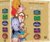 Winnie The Pooh 5 Film Set (VCD, DVD Uyumlu)