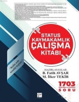 Statüs Kaymakamlık Çalışma Kitabı Statüs Kaymakamlık Çalışma Kitabı
