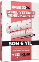 2024 KPSS Lisans Genel Yetenek Genel Kltr Son 6 Yıl Tamamı zml ıkmış Sorular