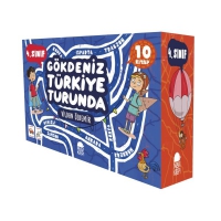 Gkdeniz Trkiye Turunda 4. Sınıf Seti - (10 Kitap)