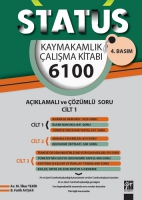 Status Kaymakamlık alışma Kitabı 6100 Aıklamalı zml Soru (3 Cilt Takım)
