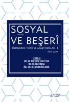 Sosyal ve Beşerî Bilimlerde Teori ve Araştırmalar-I / Ekim 2022 Sosyal ve Beşerî Bilimlerde Teori ve Araştırmalar-I / Ekim 2022