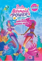 Barbie Marmaid Power ıkartmalı Boyama Kitabı