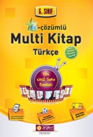 6.Sınıf E-Çözümlü Multi Kitap Türkçe Soru Bankası 6.Sınıf E-Çözümlü Multi Kitap Türkçe Soru Bankası
