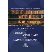 Introduction to Turkish Civil Law And Law Of Persons