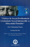 Trkiye'de Sosyal Problemlerin zmnde Sosyal İşletmecilik ve Dnyadaki rnekler