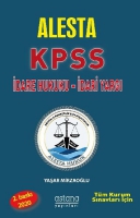 Alesta KPSS ve Tm Kurum Sınavları İin İdare Hukuku İdari Yargı