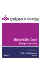 Prof. Dr. H. Dilek Yılmazcan'a Armağan Maltepe niversitesi Hukuk Fakltesi Dergisi Sayı:2 /2020;Aralık 2020