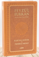 Feyz'l Furkan Tefsirli Kur'an- Kerim Meali (Byk Boy, Ciltli, Tefsirli Meal, Taba)