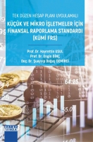 Tek Dzen Hesap Planı Uygulamalı Kk Ve Mikro İşletmeler İin Finansal Raporlama Standardı (Kmi Frs)