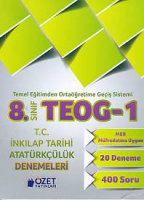 zet 8. Sınıf TEOG-1 T.C. İnkılap Tarihi ve Atatrklk Denemeleri