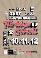 2022 KPSS ABT Sosyal Bilgiler Trkiye Geneli 10-11-12 (3'l Deneme)