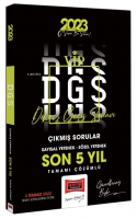 2023 DGS Son 5 Yıl Tamamı zml ıkmış Sınav Soruları