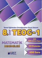 8. Sınıf TEOG-1 Matematik Denemeleri