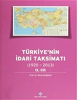 Trkiye'nin İdari Taksimatı 9.Cilt (1920-2013)