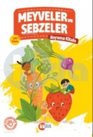 Meyveler ve Sebzeler Boyama Kitabı Meyveler ve Sebzeler Boyama Kitabı