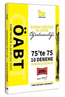2022 ABT Beden Eğitimi ve Spor ğretmenliği 75te 75 Tamamı zml 10 Deneme