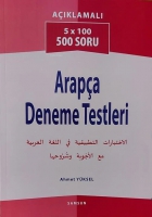 Arapça Deneme Testleri Arapça Deneme Testleri